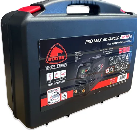 Poste à souder PRO MAX ADVANCED 185 HF - Livré en mallette- STAYER