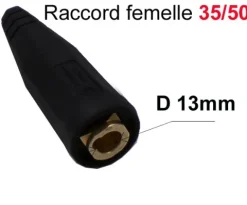 Raccord femelle pour câbles 35 à 50 mm² - BINZEL