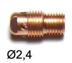 3 Supports pince et buse Ø2,4 pour torches TIG SR9/SRL20/SR20HD