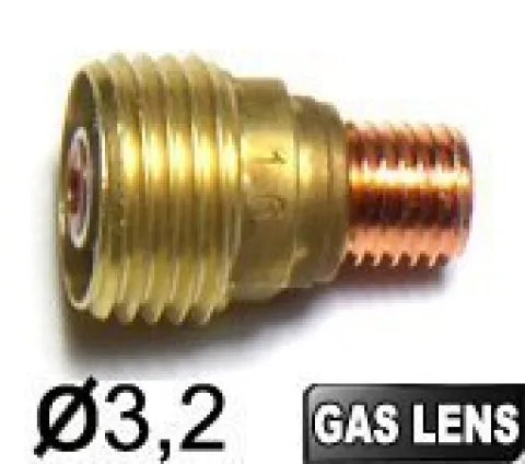 2 Supports pince Ø3,2 GAS LENS pour torches TIG SR9/SRL20/SR20HD