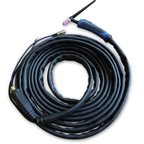 Torche TIG SR9 GRIP à double commande - 8M - connecteur 35/50 - DIN -BINZEL