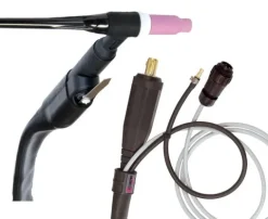Torche TIG SR26L à lamelle - 4M - connecteur 35/50 - AMPHENOL 7 PLOTS - BINZEL - 1