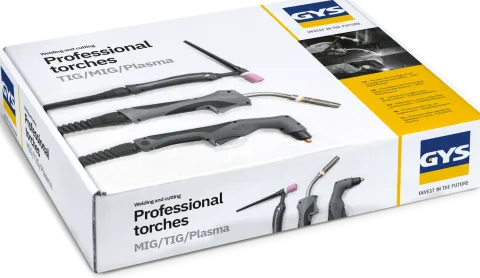 Torche TIG SR17 simple bouton- 4M - connecteur MIG EURO - pour MULTIPEARL