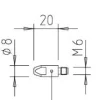 10 tubes contacts spécial ALU Ø 1,2 M6 - Pour torche 250 / 350 A